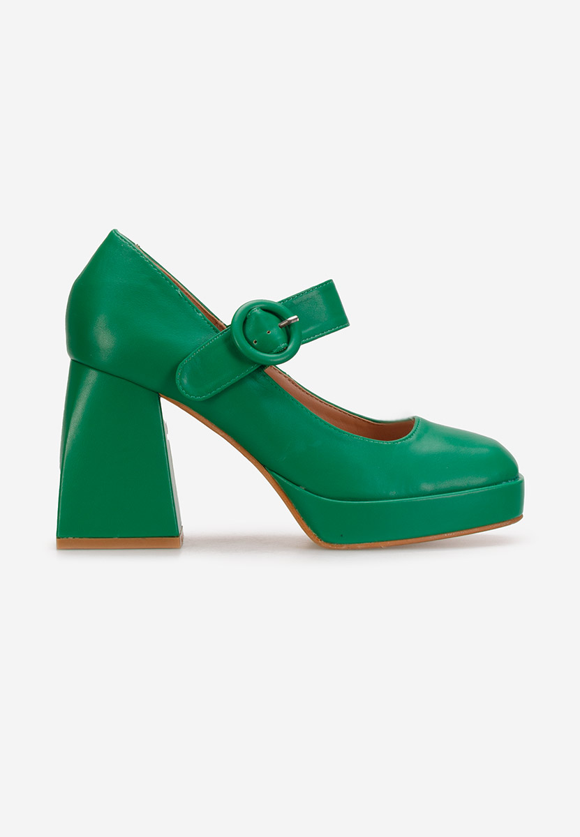 Décolleté tacco largo Lavosa Verdi