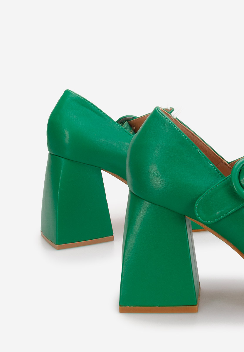 Décolleté tacco largo Lavosa Verdi