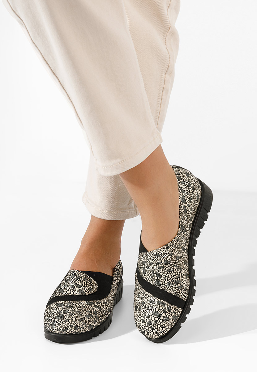 Scarpe basse donna pelle Janora V5 colorate