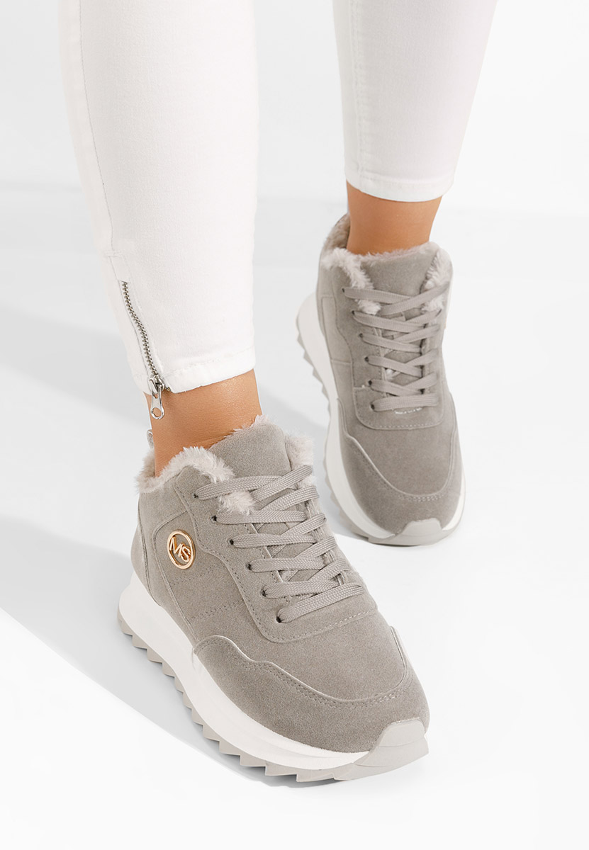 Sneakers donna invernali Lavega grigio