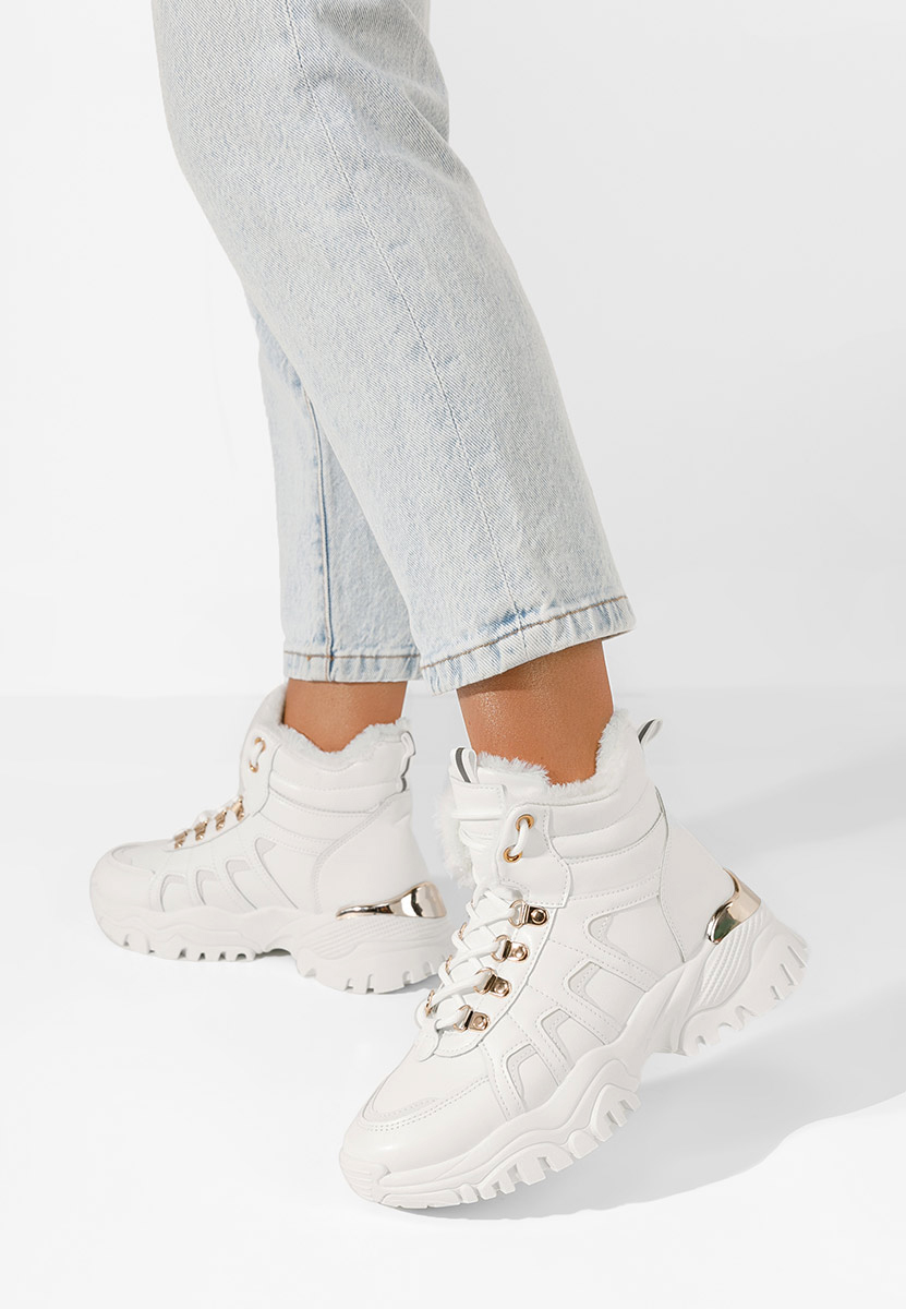 Sneakers donna invernali Vincia bianchi