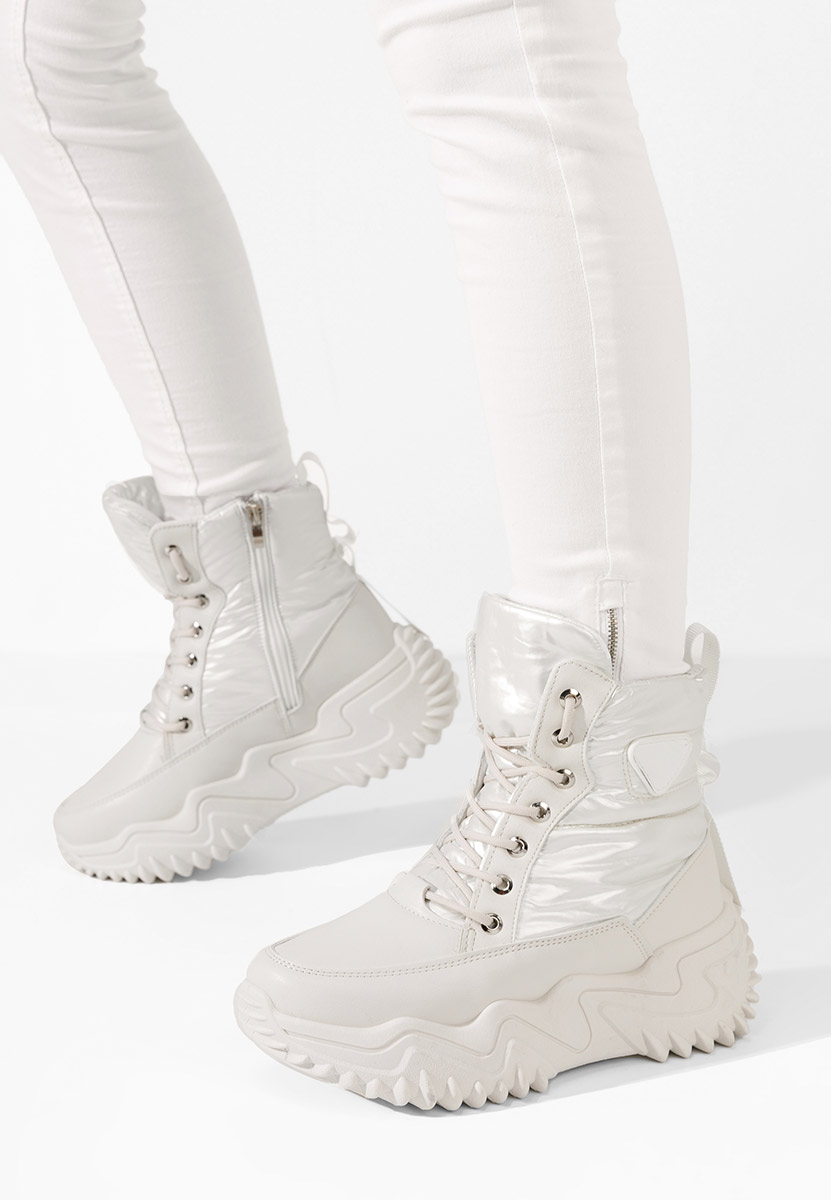 Sneakers donna invernali Nalonia beige