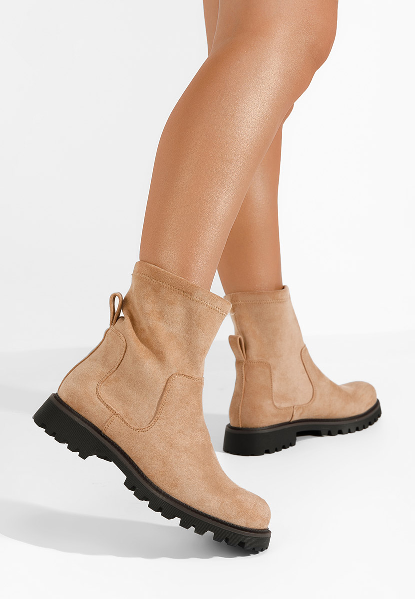 Stivaletti donna Javana cachi