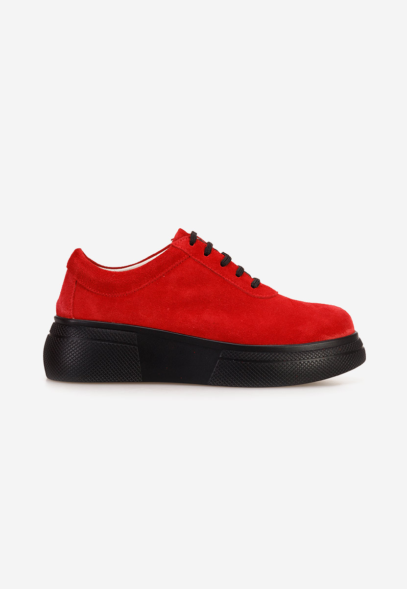 Scarpe con plateau Delisa V2 Rosso