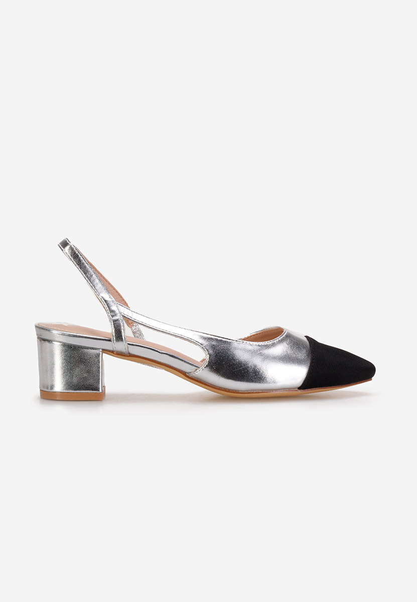 Décolleté Slingback Varese Argento