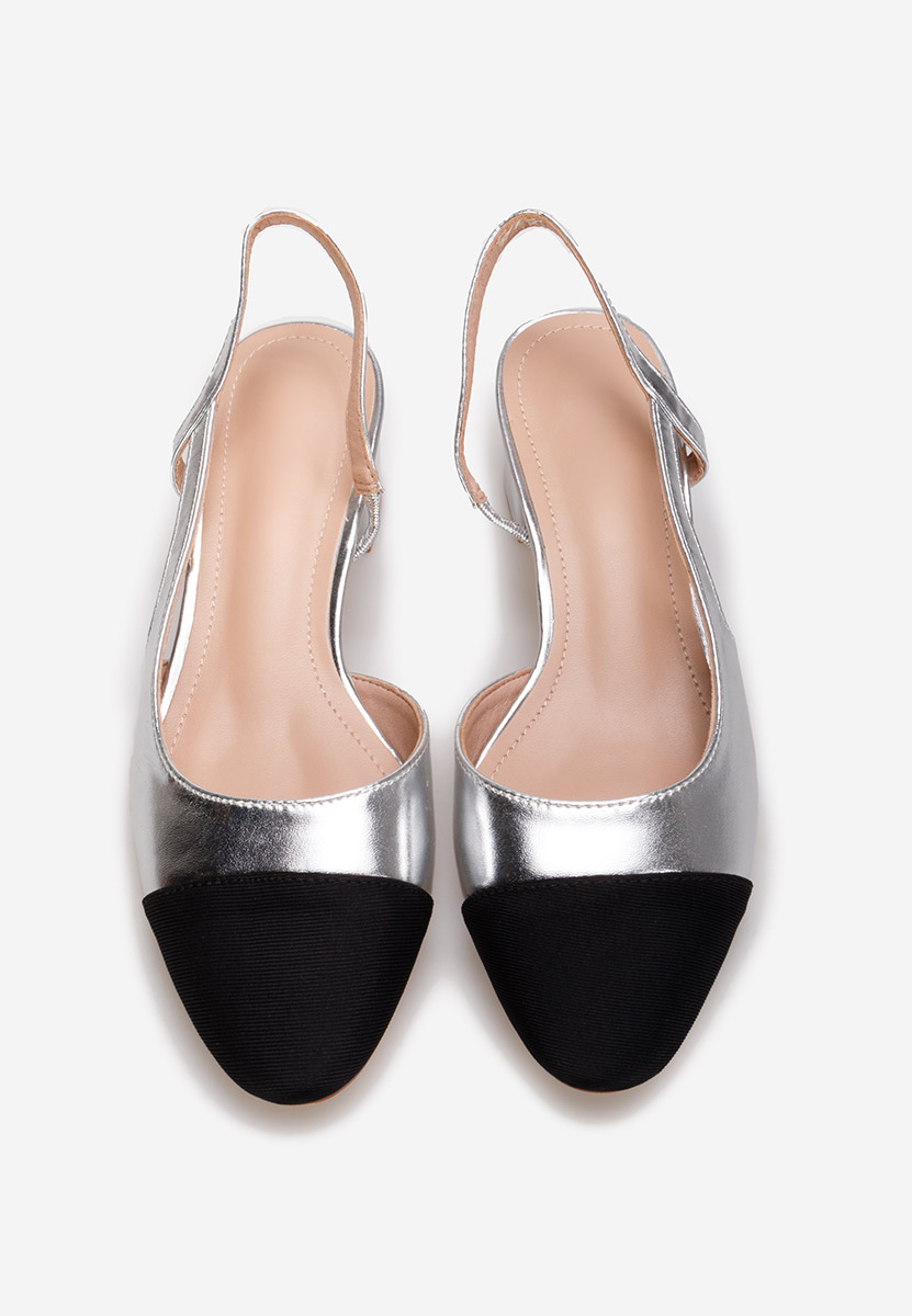 Décolleté Slingback Varese Argento