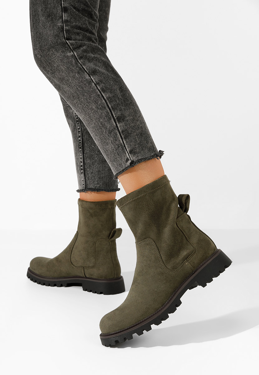 Stivaletti donna Javana verdi