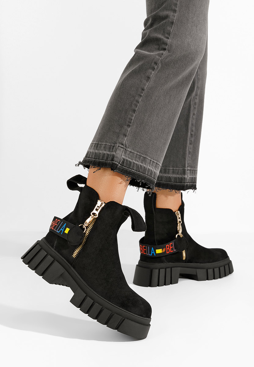 Stivaletti donna Anylora V3 nero
