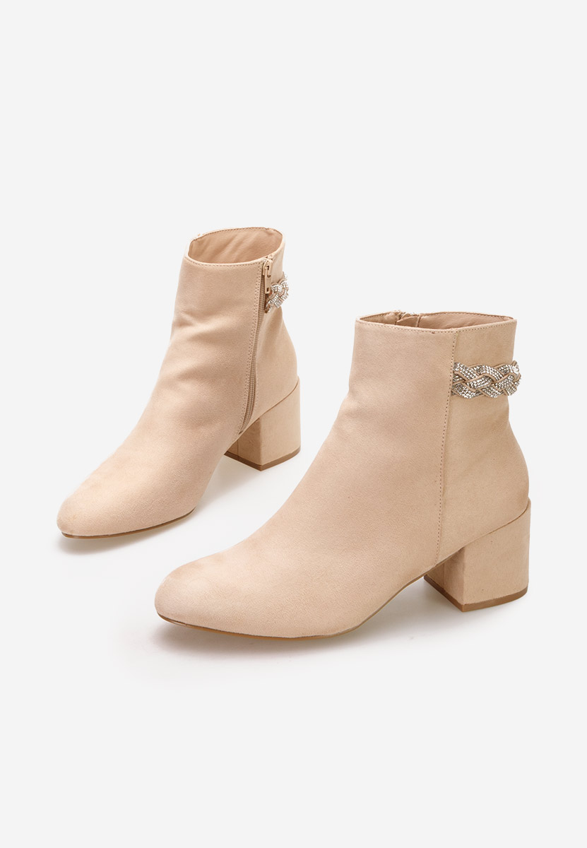 Tronchetti donna Taisa beige