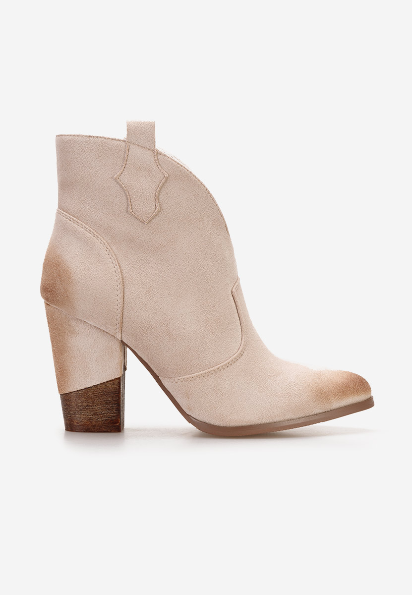 Stivaletti texani Louisinda Beige