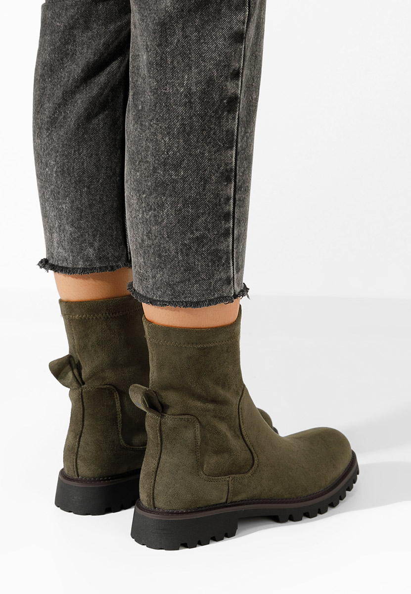 Stivaletti donna Javana verdi