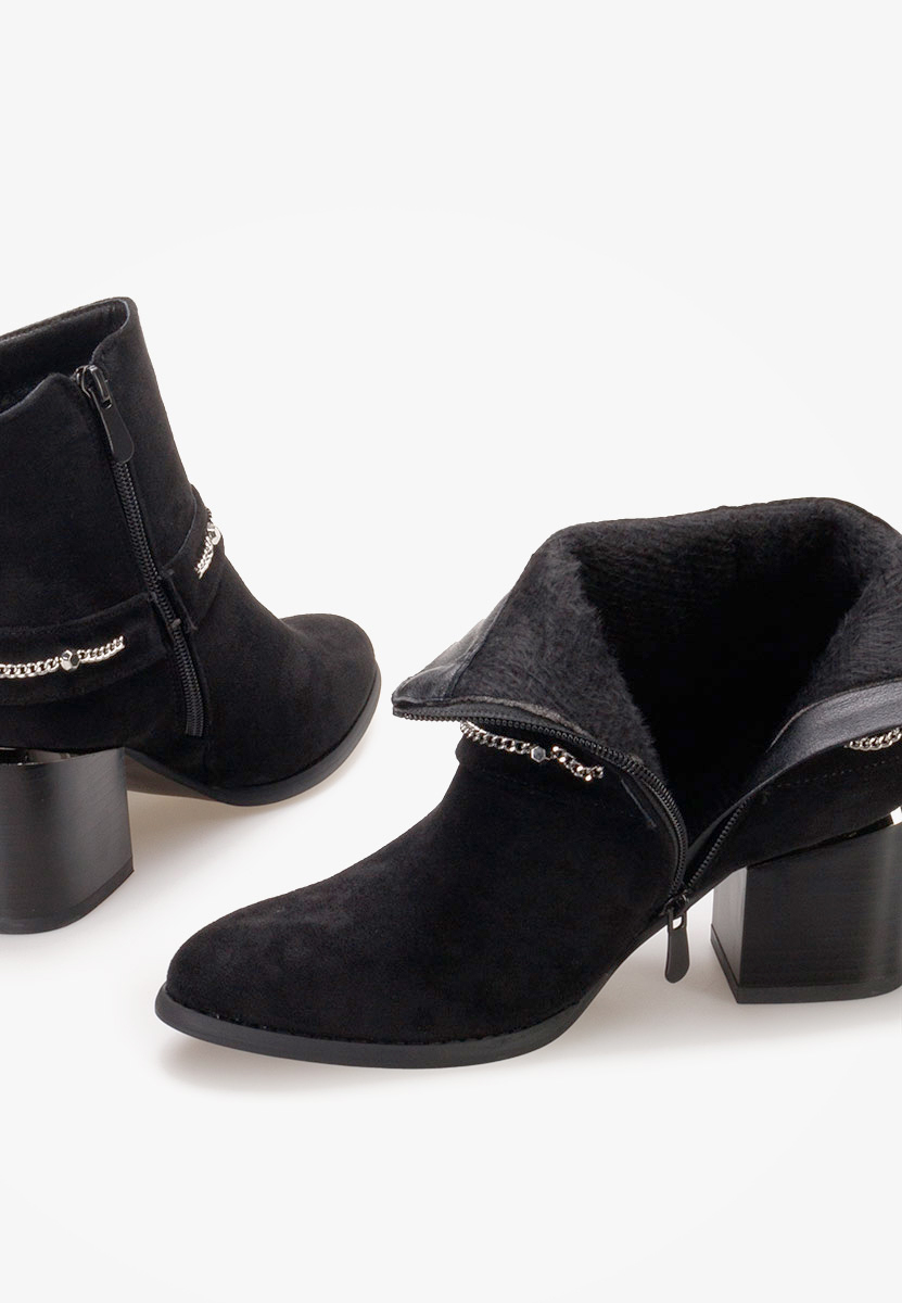 Tronchetti con tacco Katilea Nero