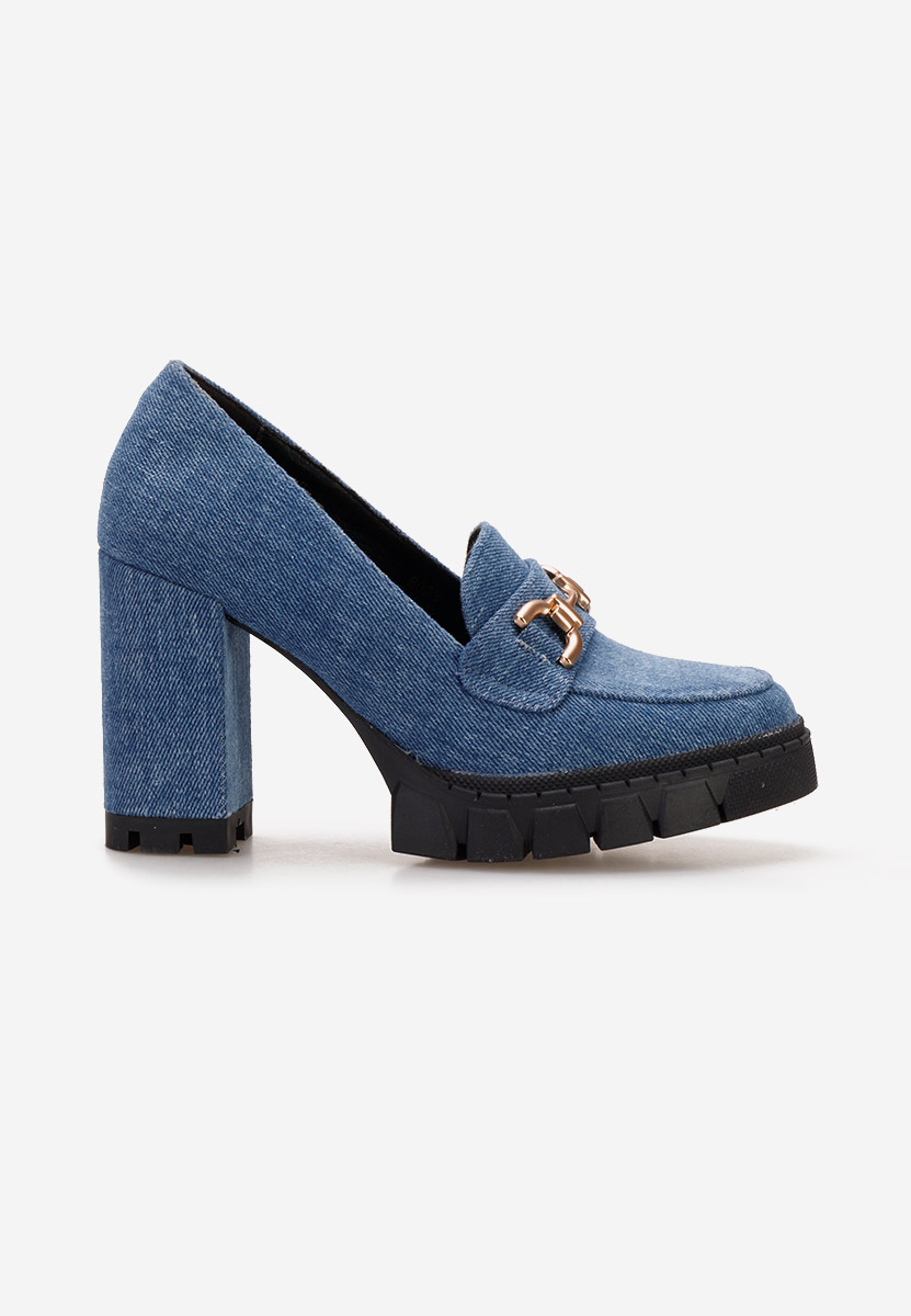 BATA Mocassini Donna Con Tacco 3.2 Cm - Scarpe Eleganti In Pelle Sintetica E Suola Antiscivolo - Foto 9