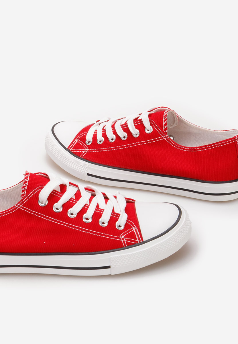 Scarpe da ginnastica donna Saveria rosso