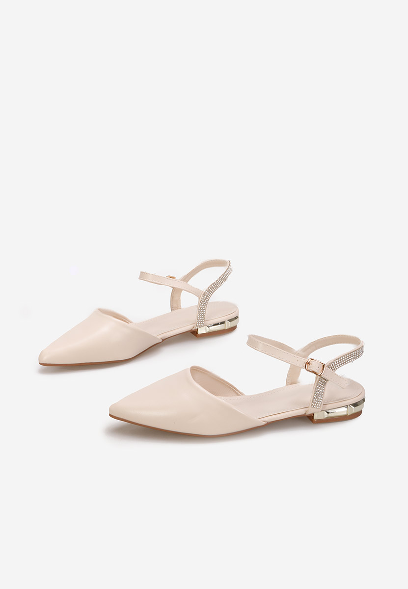 Ballerine a punta Lovisa beige