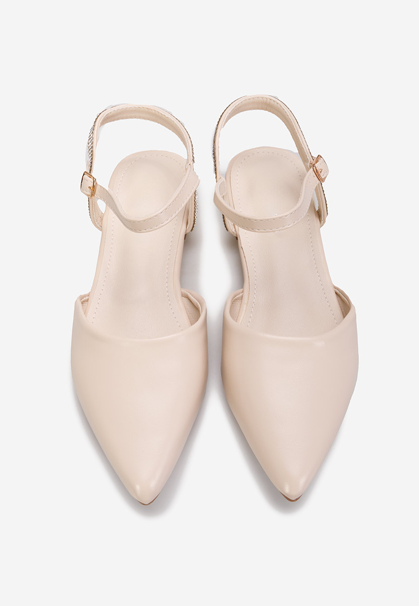 Ballerine a punta Lovisa beige