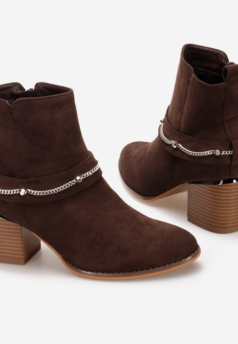 Stivaletti eleganti Katilea Marrone