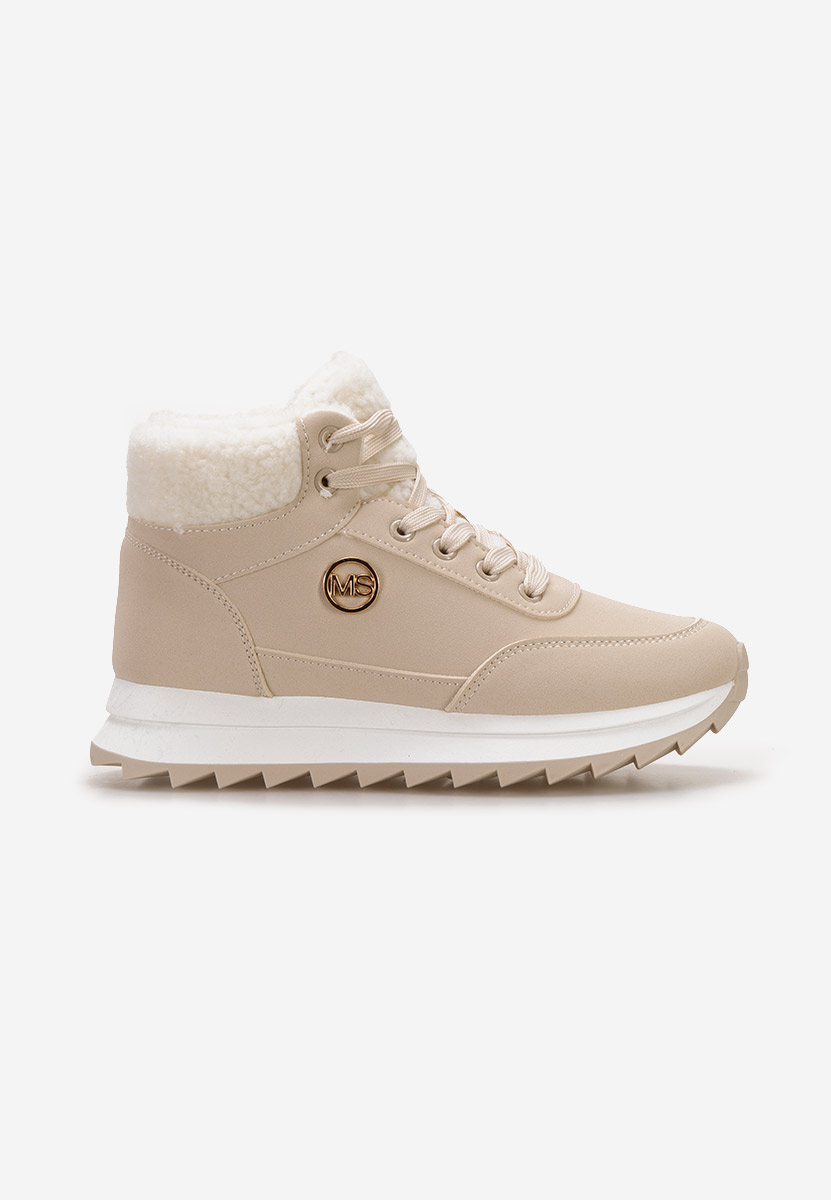 Sneakers donna invernali Avilma beige