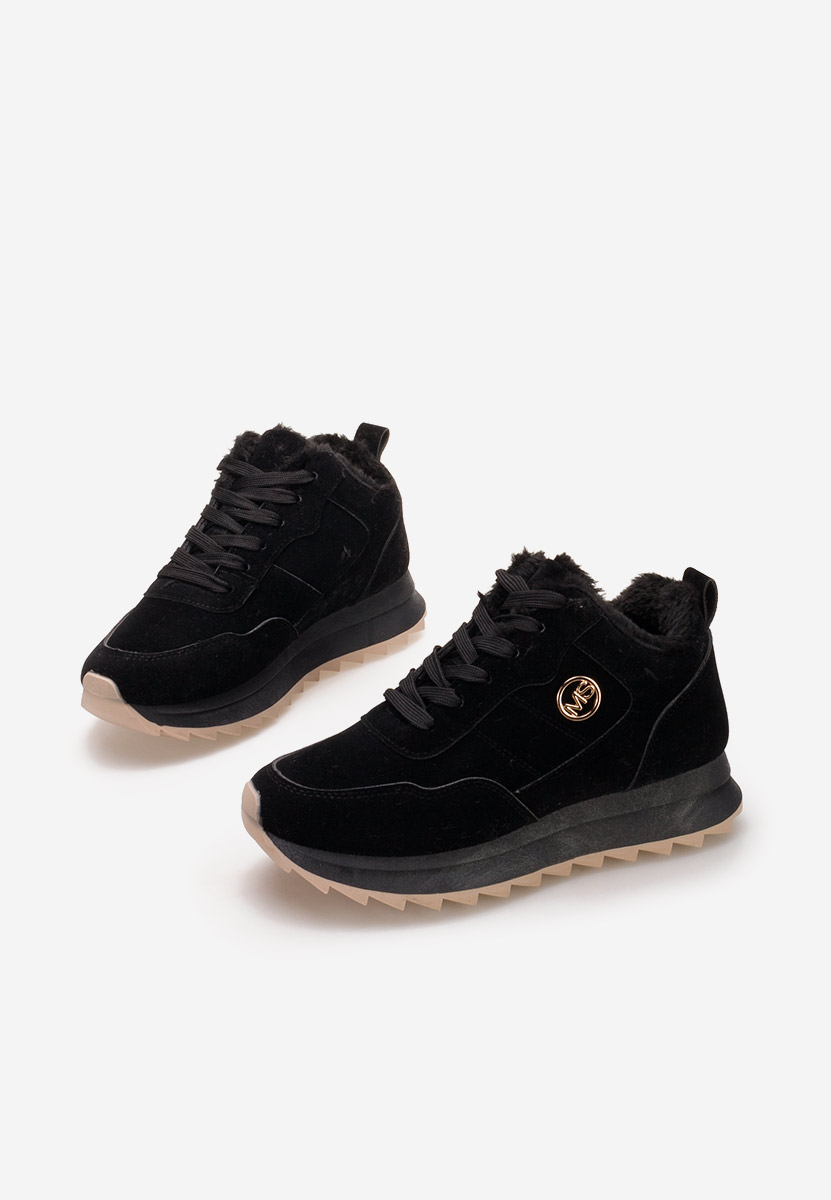 Sneakers donna invernali Lavega nero