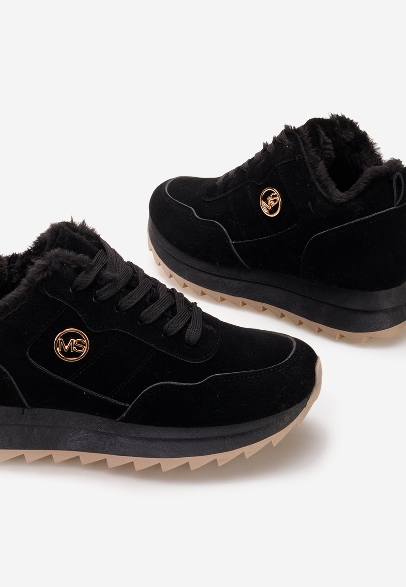 Sneakers donna invernali Lavega nero