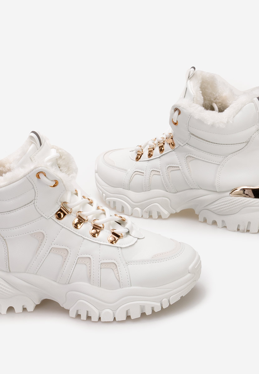 Sneakers donna invernali Vincia bianchi