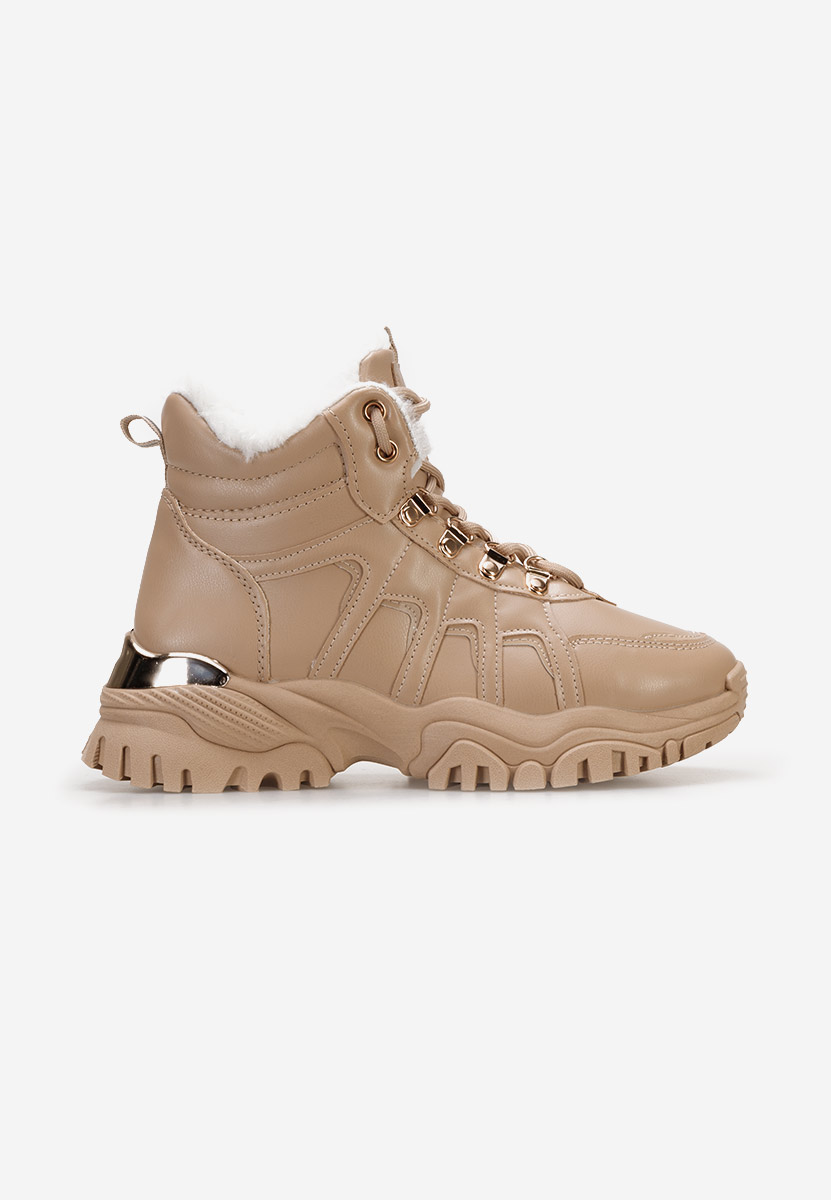 Sneakers donna invernali Vincia cachi
