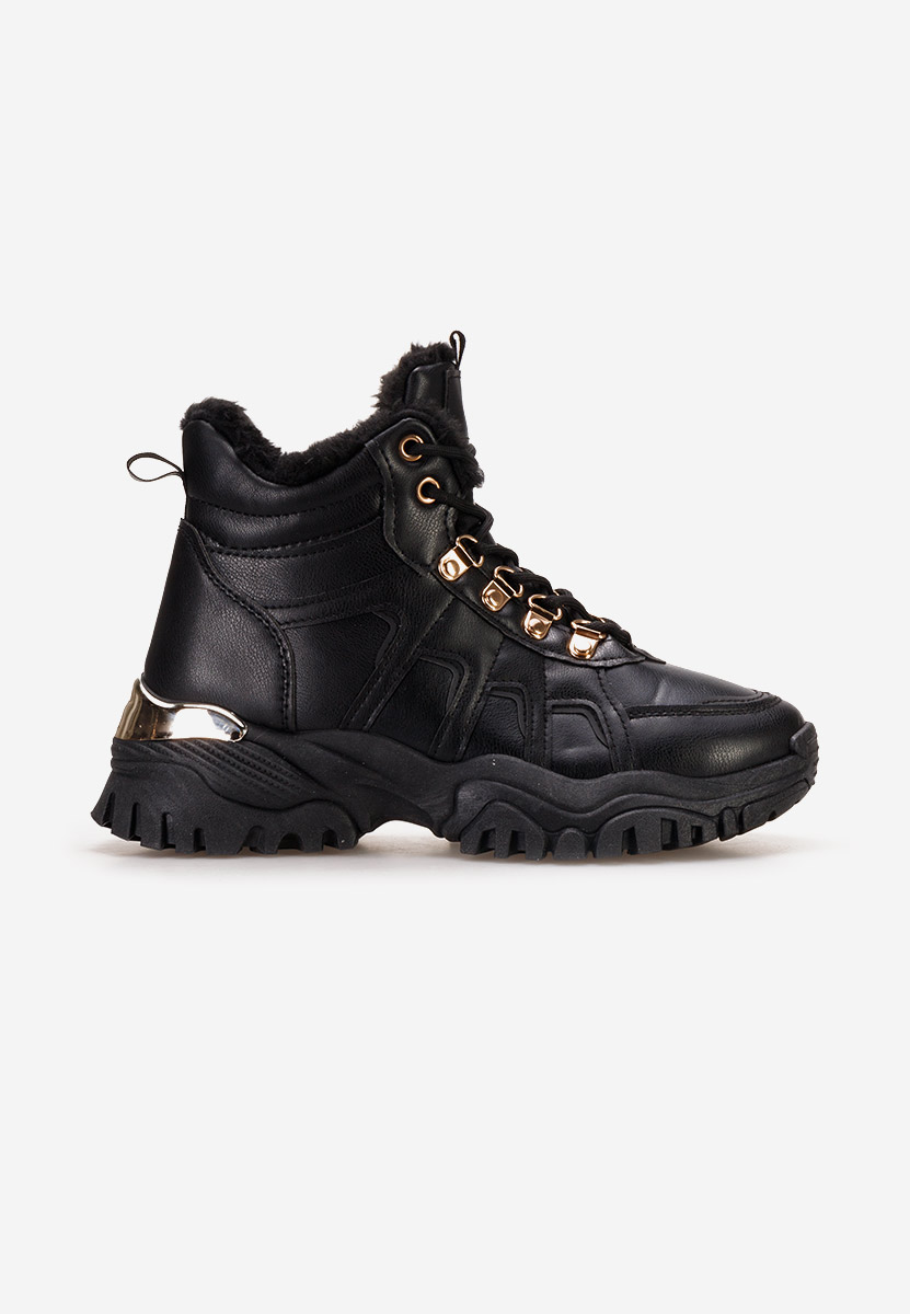 Sneakers donna invernali Vincia nero