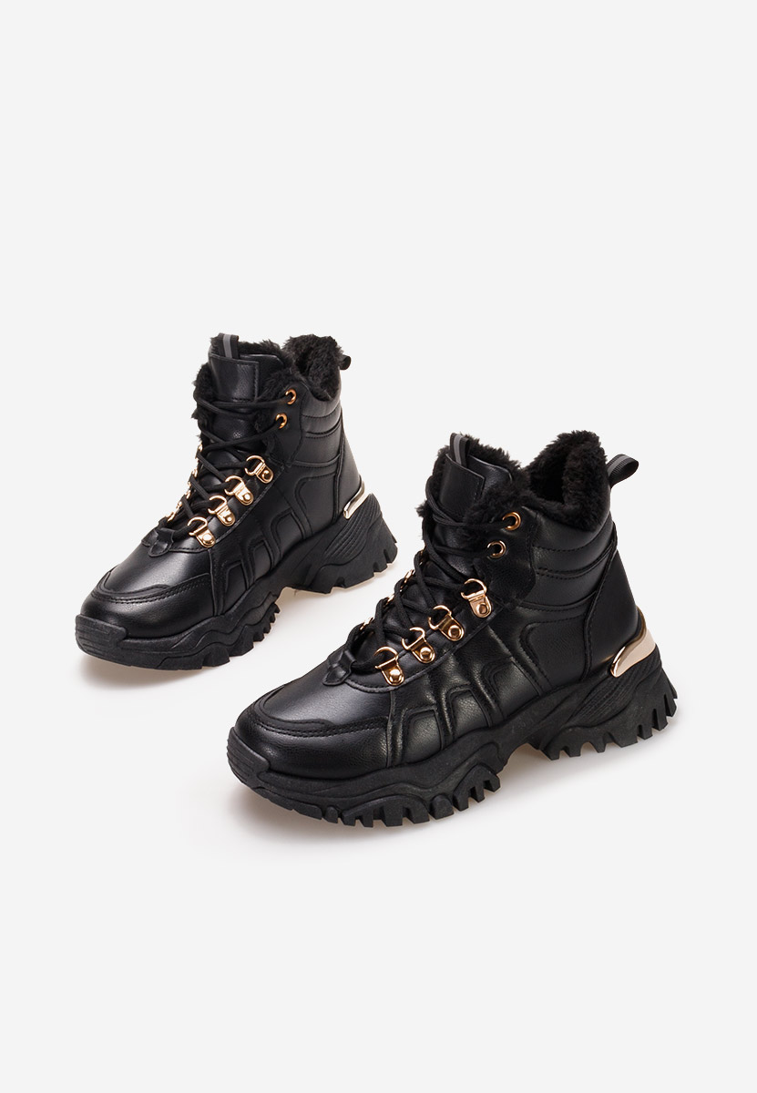 Sneakers donna invernali Vincia nero