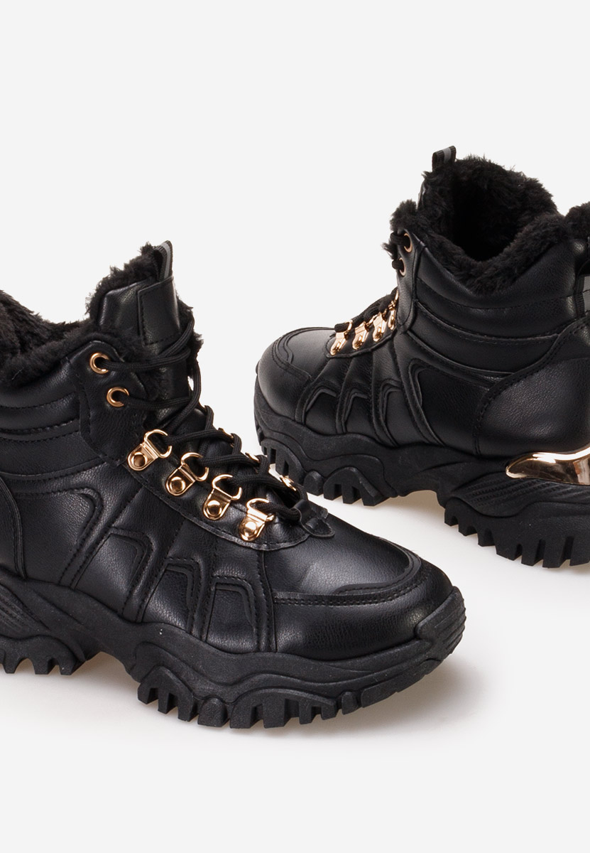 Sneakers donna invernali Vincia nero