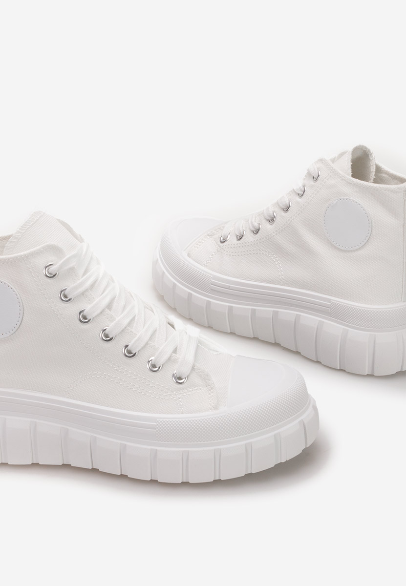 Scarpe da ginnastica High-Top Dariona bianchi