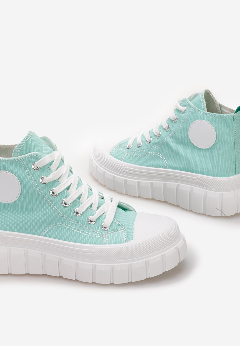 Scarpe da ginnastica High-Top Dariona turchese