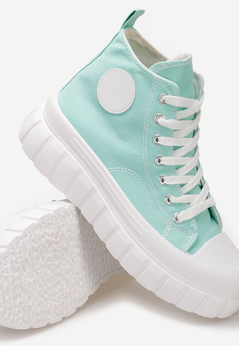 Scarpe da ginnastica High-Top Dariona turchese