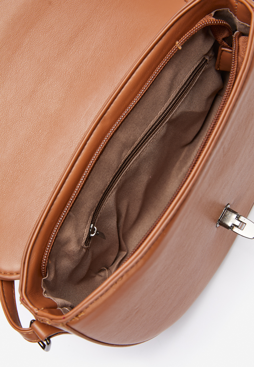 Borsa a tracolla Velinda marrone