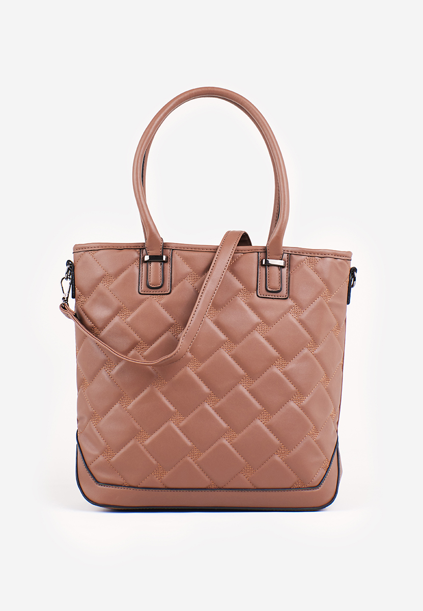 Borsa a spalla Erivia marrone