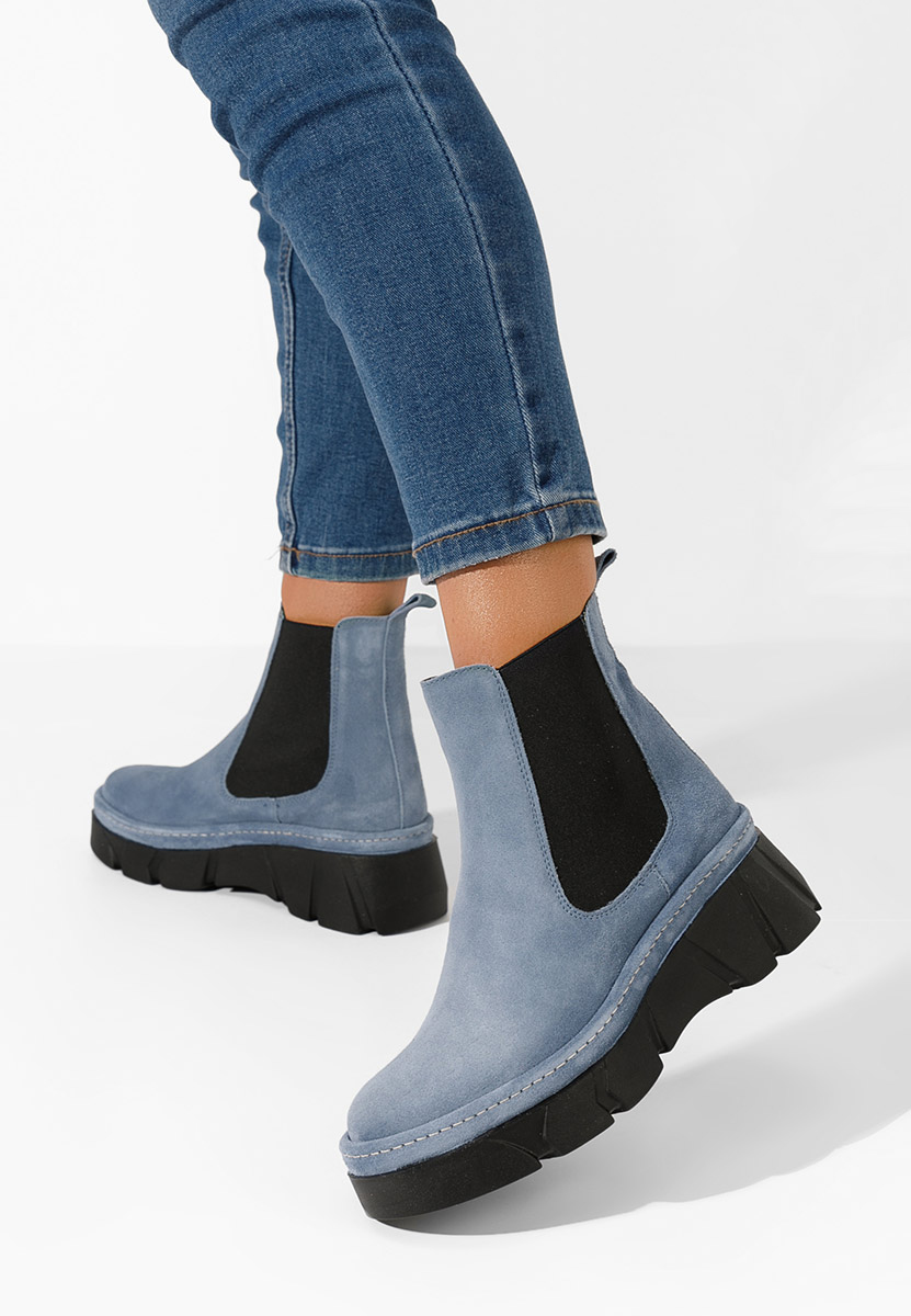 Stivaletto chelsea donna Avelyn Blu