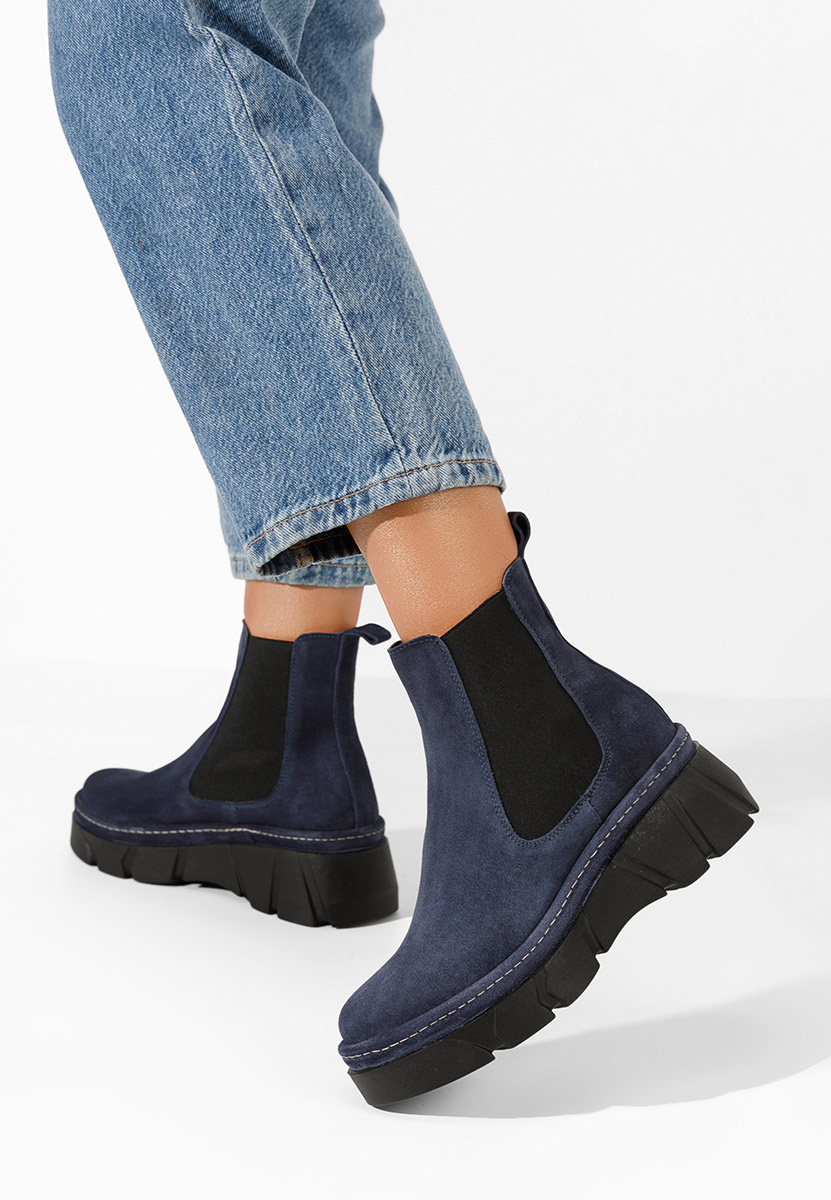 Stivaletto chelsea donna Avelyn V2 blu scuro