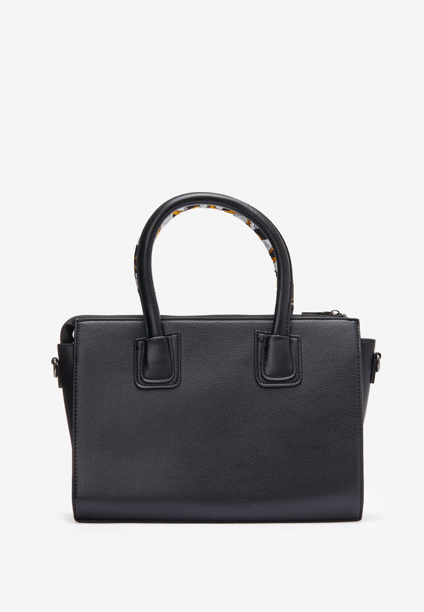 Borsa a mano Selenite nera