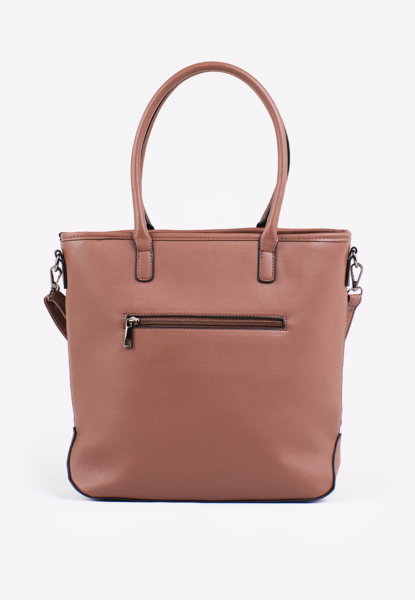 Borsa a spalla Erivia marrone