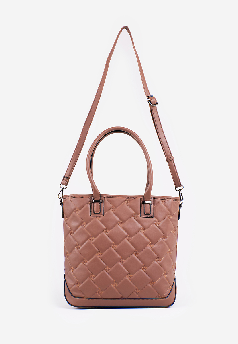 Borsa a spalla Erivia marrone
