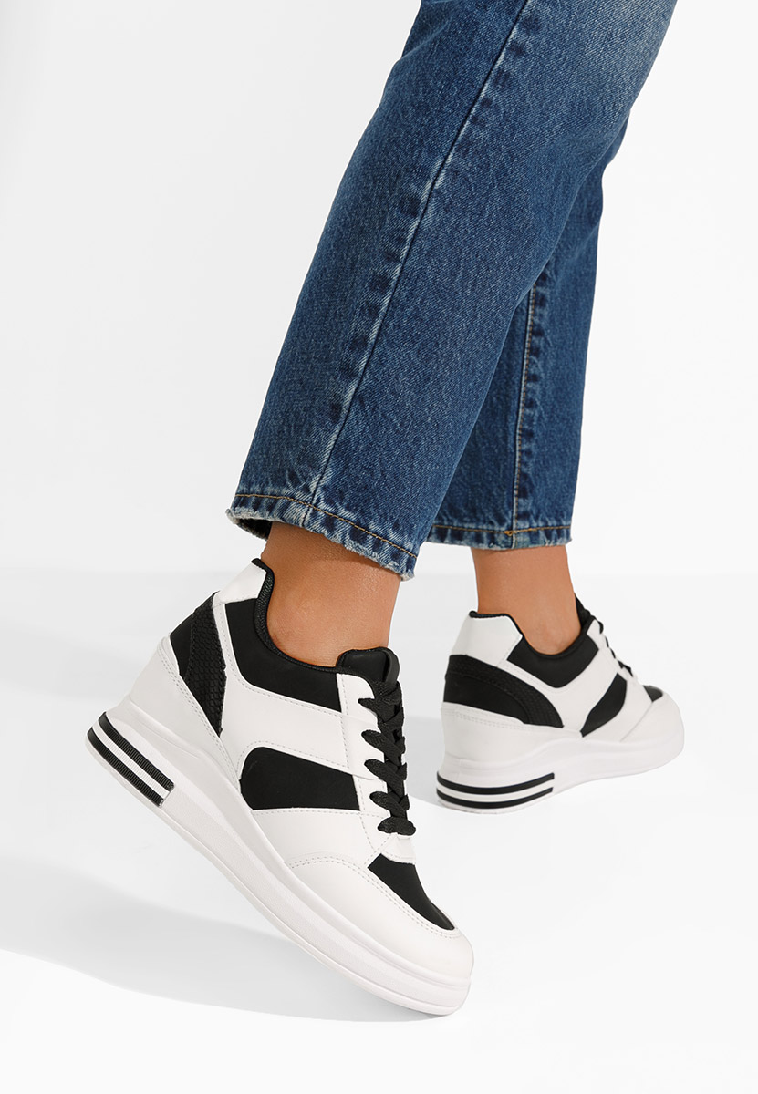 Sneakers con zeppa Kelyna V2 bianchi