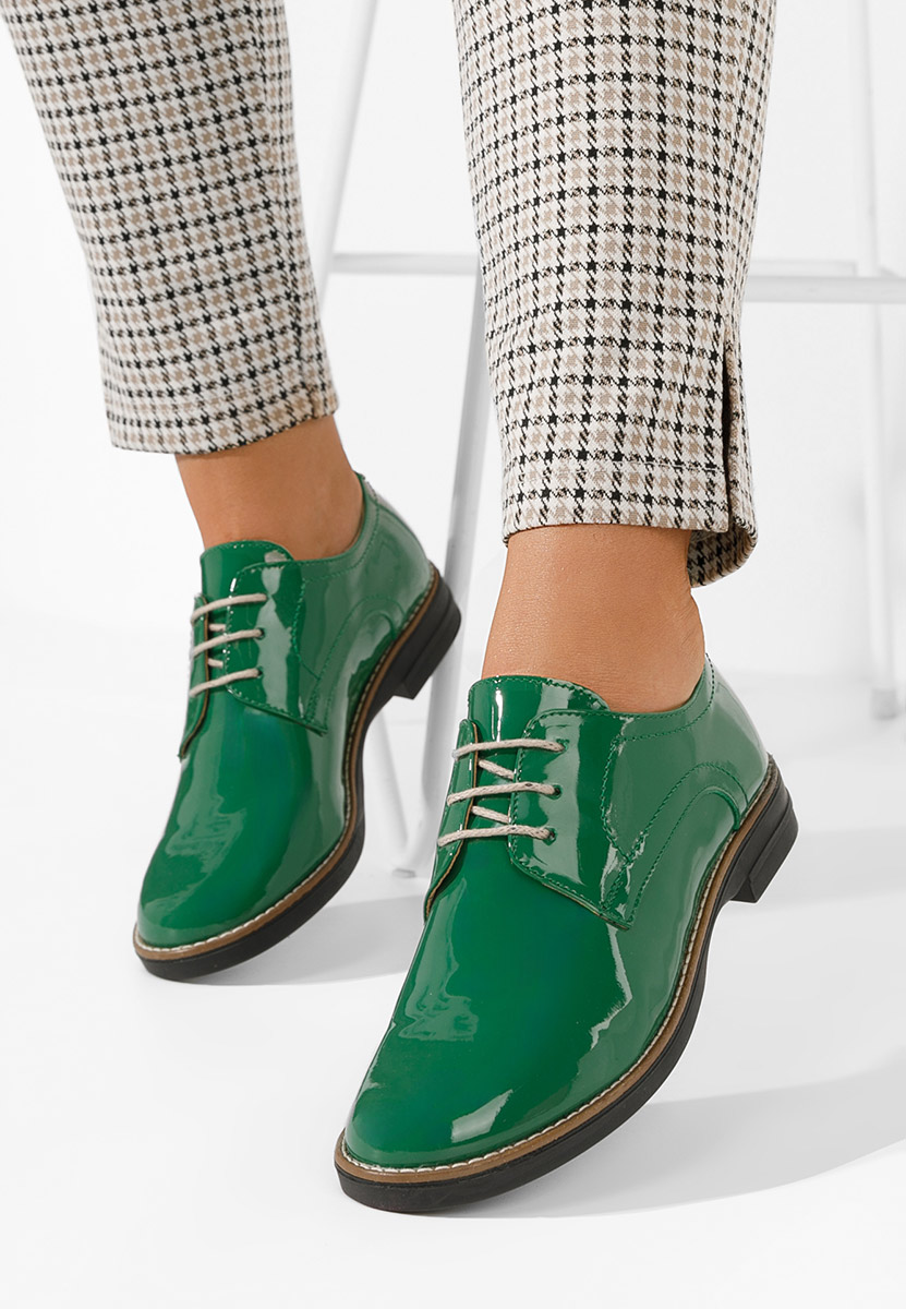 Scarpe derby pelle Otivera V3 verdi
