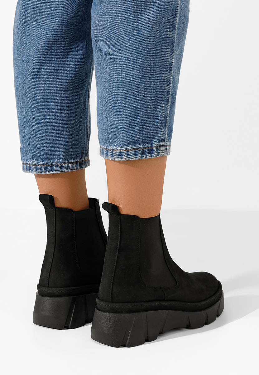 Stivaletto chelsea donna Avelyn V2 Nero