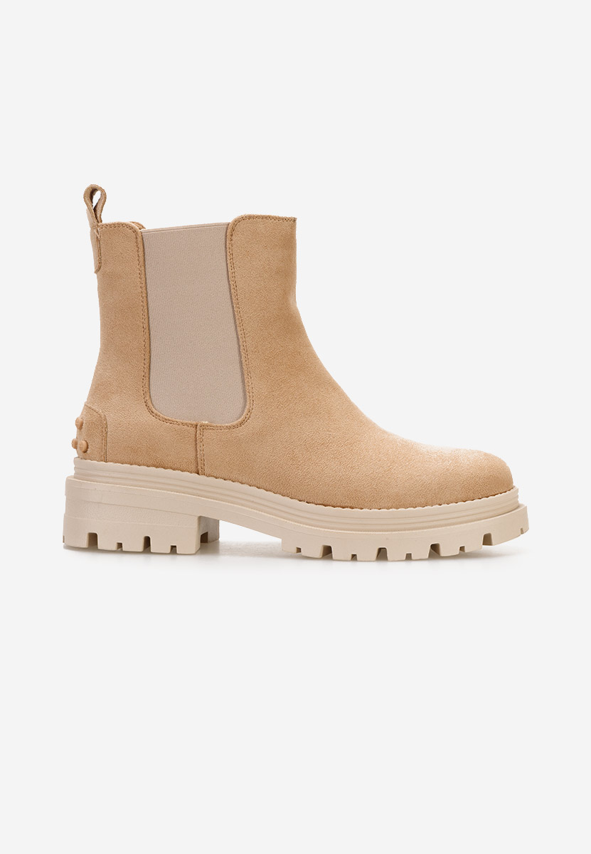 Stivaletto chelsea donna Sallia cachi