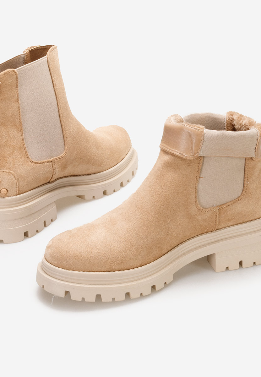 Stivaletto chelsea donna Sallia cachi