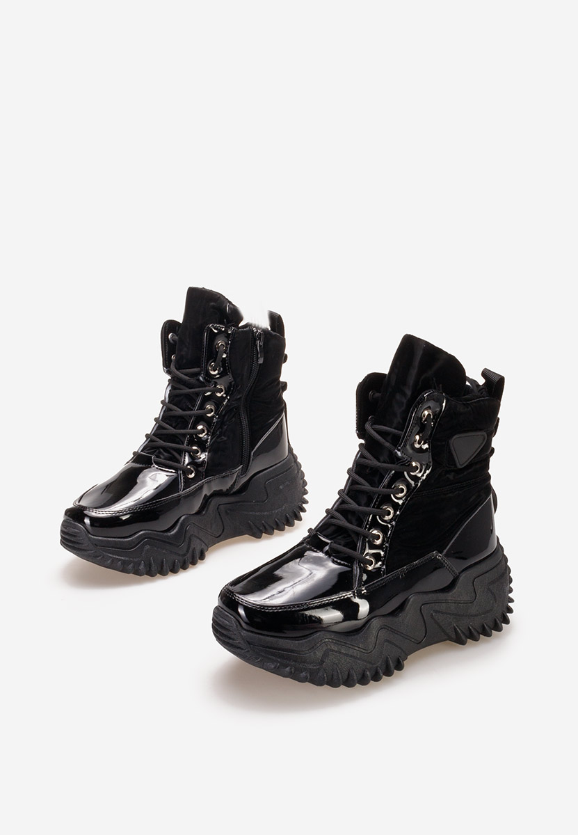 Sneakers con plateau Nalonia nero