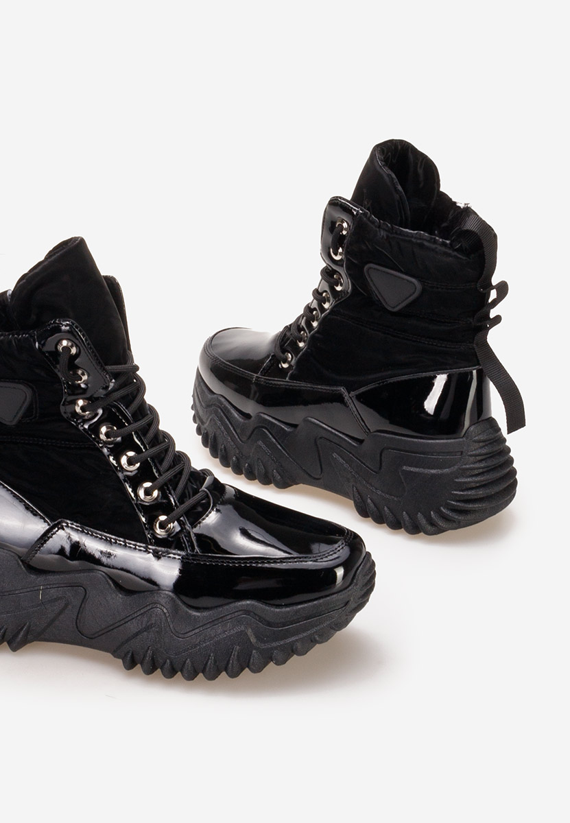 Sneakers con plateau Nalonia nero
