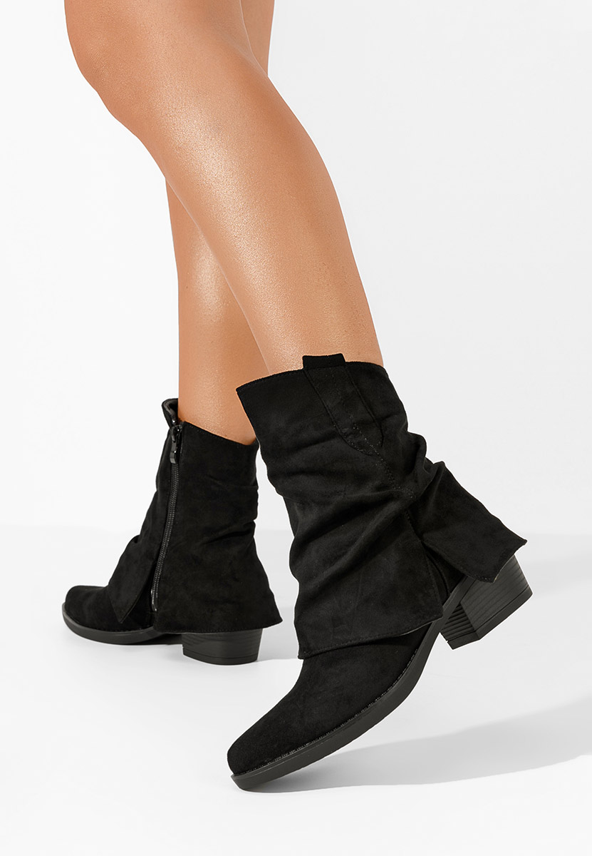 Stivaletti con tacco Dalliance Nero