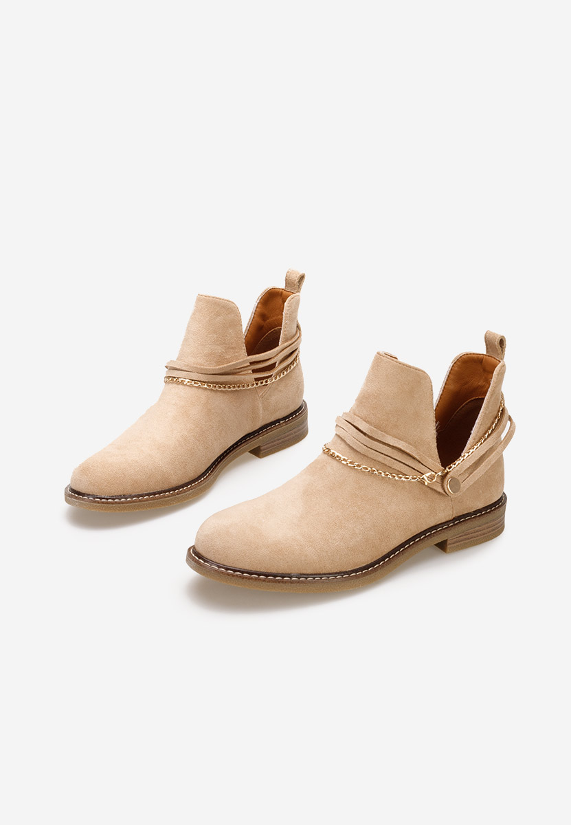 Stivaletti estivi Aurisa cachi