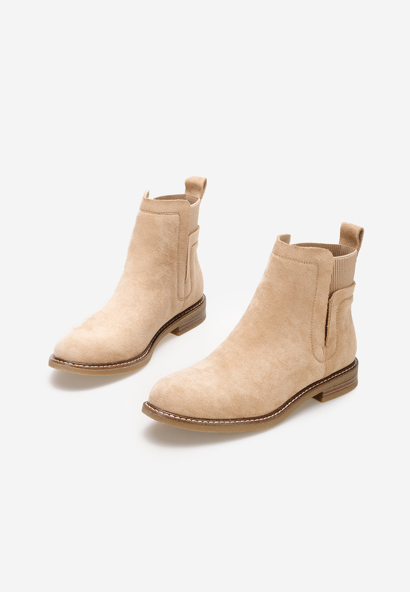 Stivaletti donna Torrenia cachi