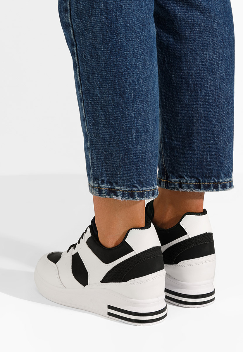 Sneakers con zeppa Kelyna V2 bianchi